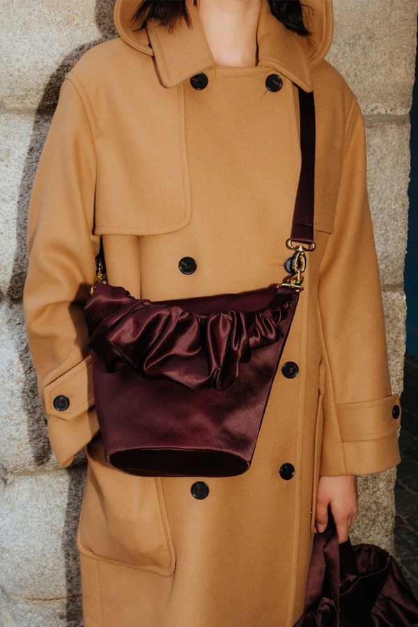 Ruche Bucket Bag