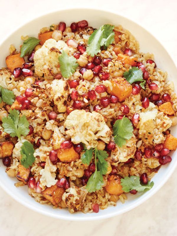 Butternut, Sweet Potato & Cauliflower Pilaf