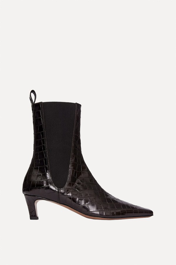 Square-Toe Ankle Boots from ARKET