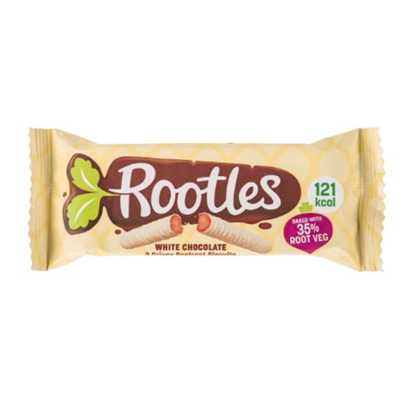 Healthy White Chocolate Veggie Biscuit from Rootles Snacks