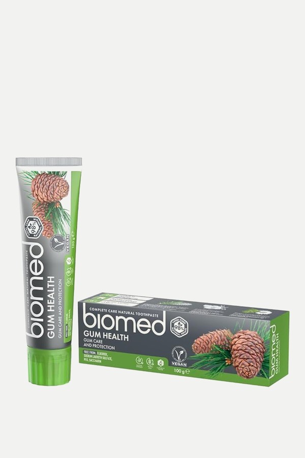 Gum Health 98% Natural Toothpaste | Gum Strength & Protection | Sage Ecalyptus Rosemary Cedar Essential Oils, Vegan, SLES Free 100g