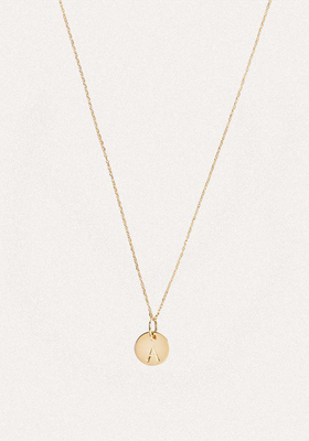 Personalised Gold Letter Necklace  from Adriana Chede