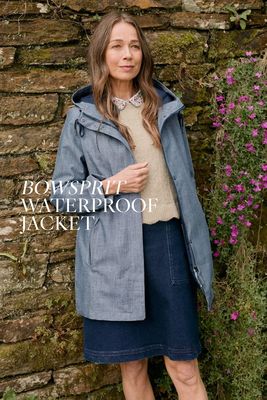 Bowsprit Waterproof Jacket, £120