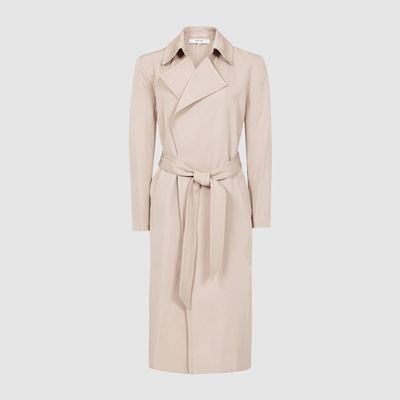 Darcie Longline Mac Pink from Reiss