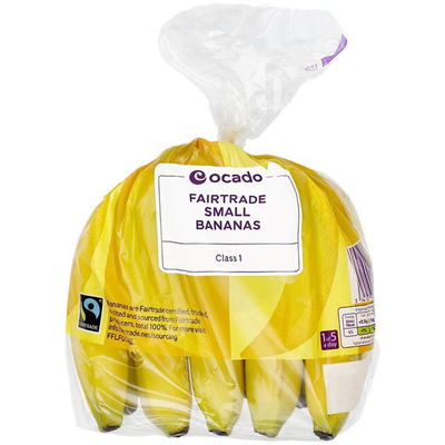 Small Fairtrade Bananas from Ocado