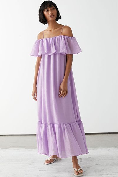 Frill Maxi Dress