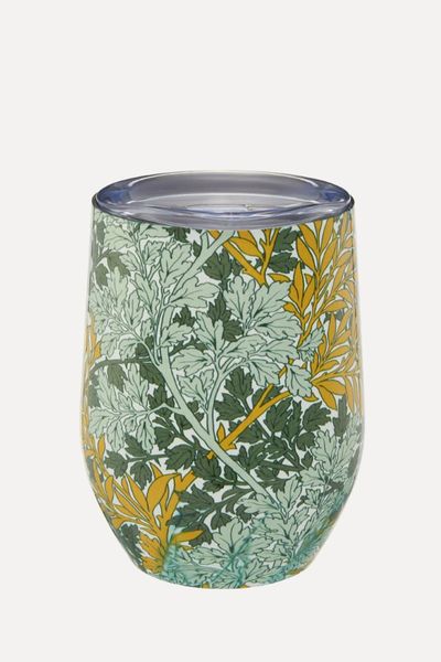 Stainless Steel Insulated Reusable Travel Mug from William Morris