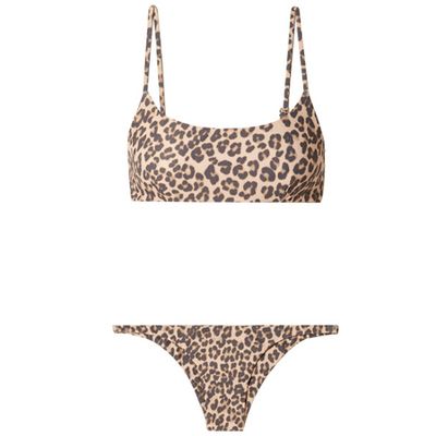 Lara & Luna Leopard-Print Bikini from Faithfull The Brand