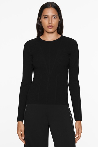 Base Layer Textured Knit T-Shirt from Oysho