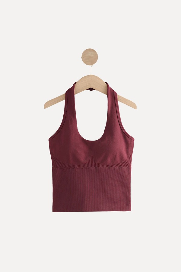  Seamfree Halter Sports Top