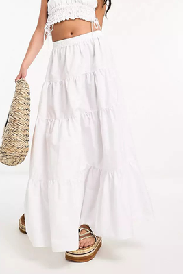 Prairie Tiered Maxi Skirt from ASOS