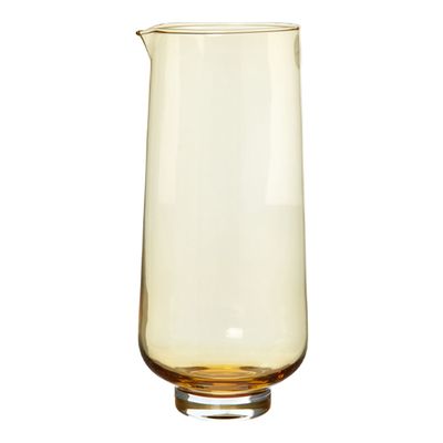 Dull Gold Tone Flow Water Caraffe 