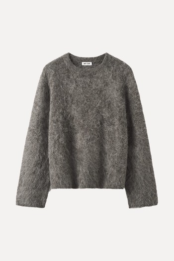 Brushed Cashmere Crewneck from Soft Goat