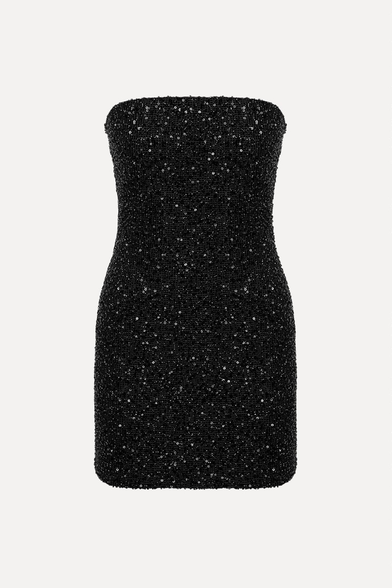 Mai Strapless Mini Sequin Dress from Ila