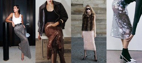 The Round Up: Sequin Skirts
