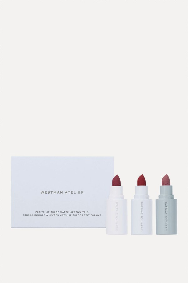 Petite Lip Suede Matte Lipstick Trio from Westman Atelier