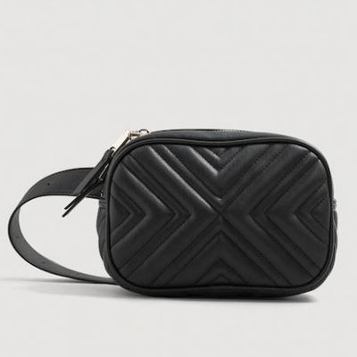 Quilted Belt Bag from Mango