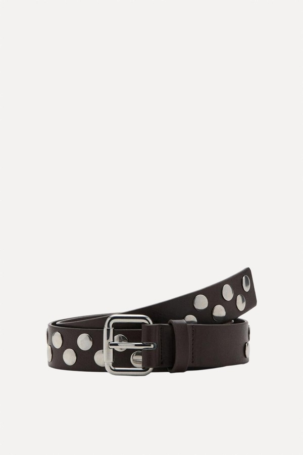 Studded Detail Belt from Mango