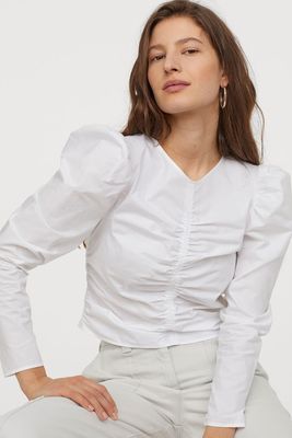 Puff-Sleeved Blouse, £29.99