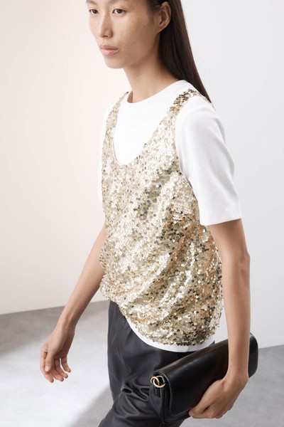 Sequin Vest from Marks & Spencer