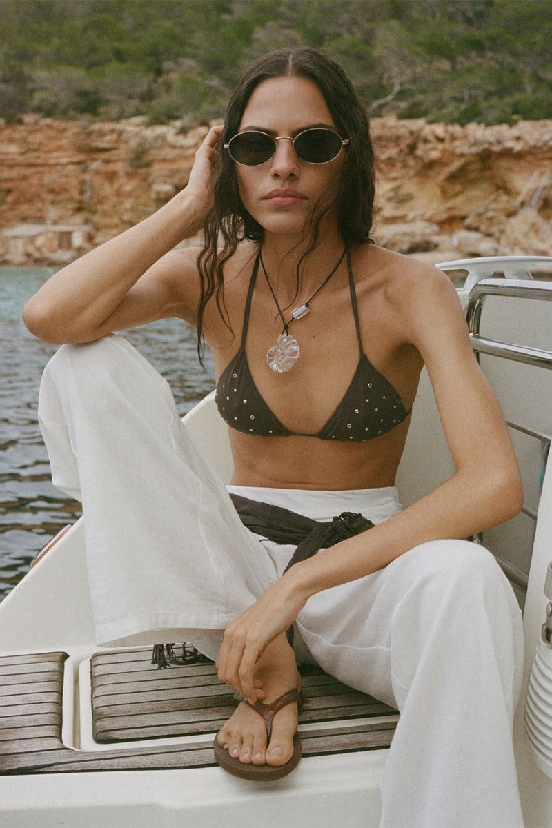 Resin Shell Necklace from Mango