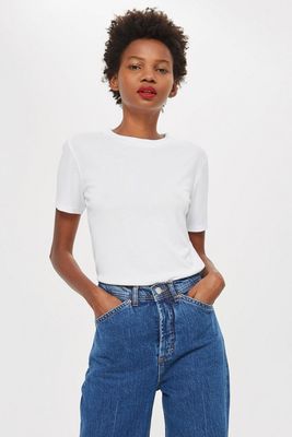 Premium Clean T-Shirt (White) from Topshop