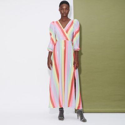 Imogen Stripe Dress from Olivia Rubin