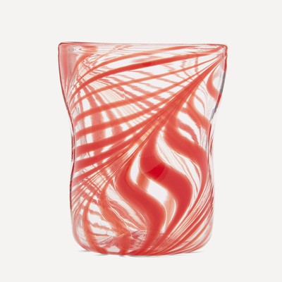 Lucia Crumpled Murano Tumbler from Rebecca Udall