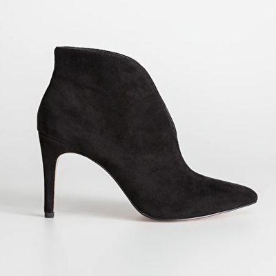 Front Cut Suede Boots from & Other Stories