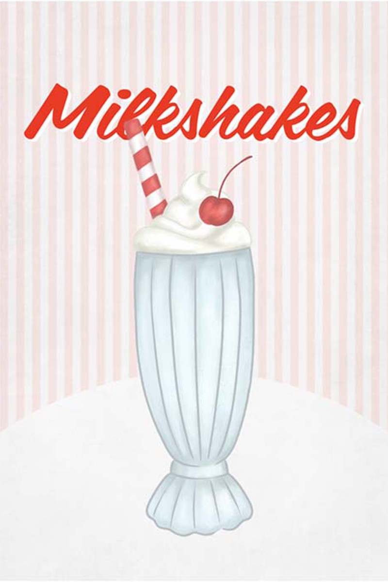 Diner Milkshake Poster from Desenio