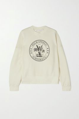 Printed Cotton Jersey Sweatshirt from Palm Angels