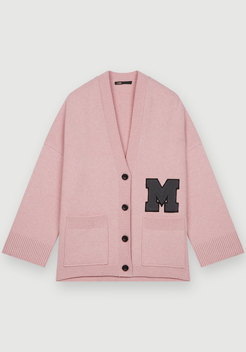 M Patch College Cardigan