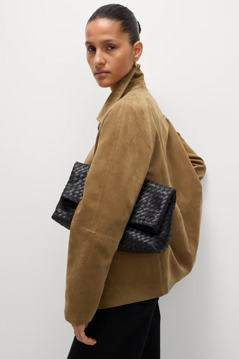 Suedette Lightweight Jacket from Marks & Spencer