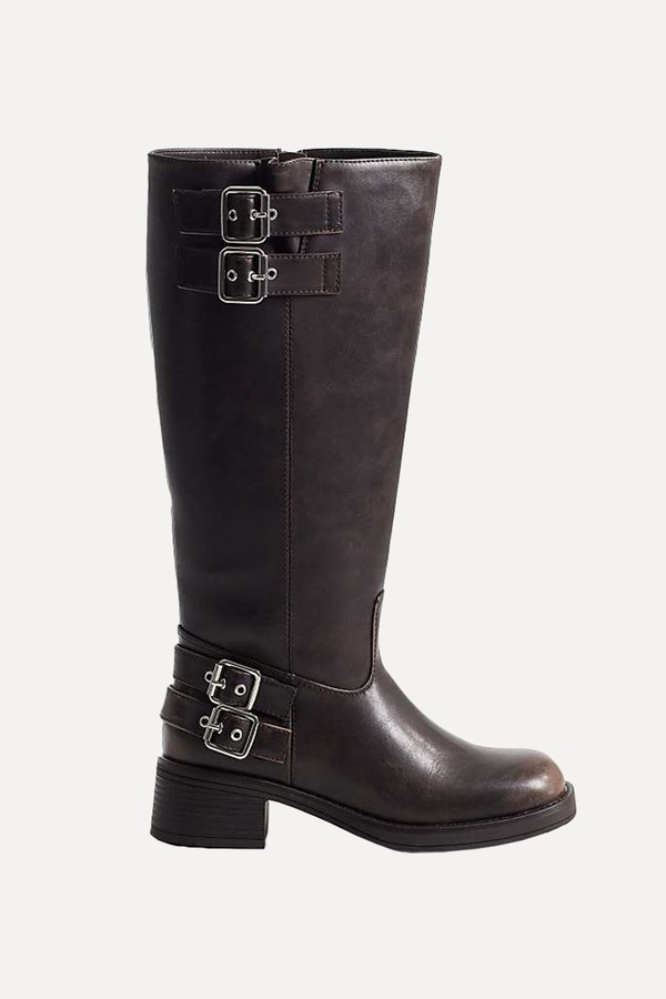 Disk Buckle Biker Boots from Schuh