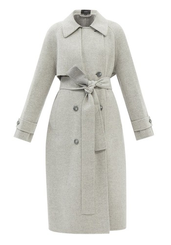 Colette Wool-Blend Trench Coat from Joseph