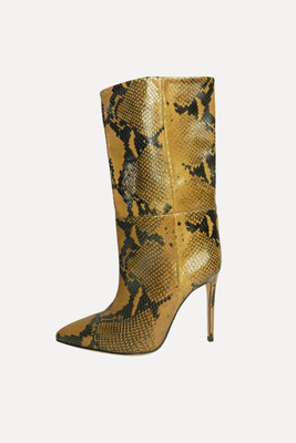Brown Snake Print Boots from Paris Texas