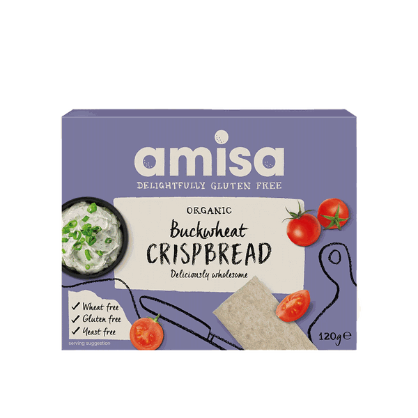 Gluten Free Buckwheat Crispbread from Amisa 