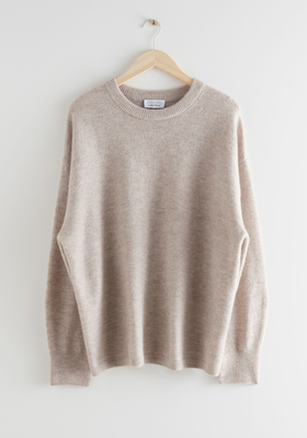 Oversized Wool Knit Jumper from & Other Stories