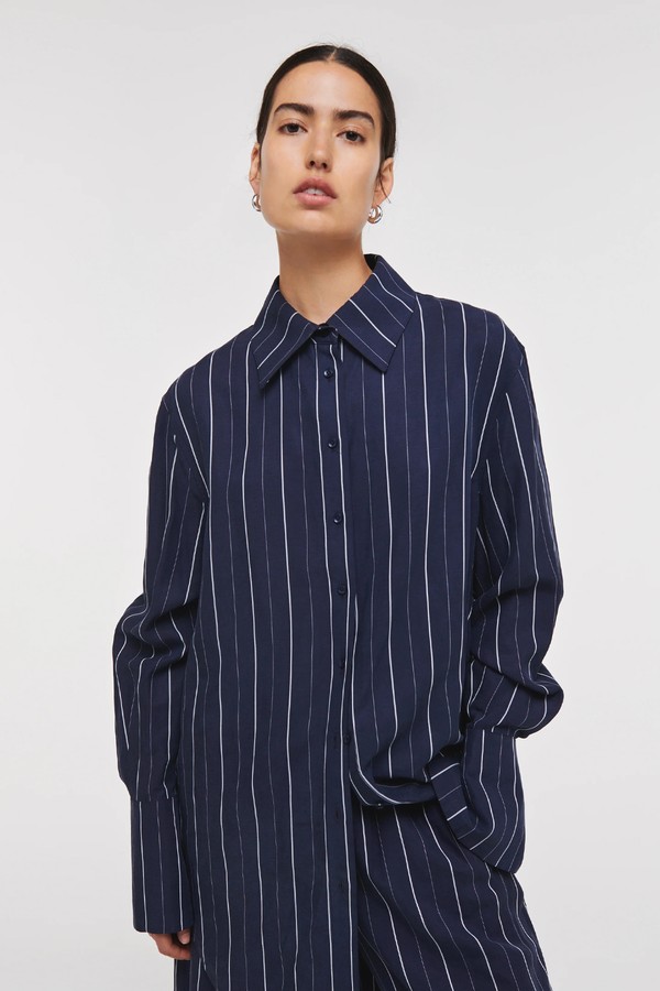 Kayla Wrap Front Shirt 