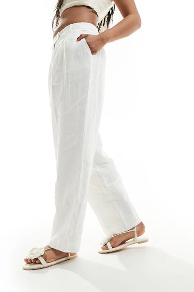 Co-Ord Linen Trousers 
