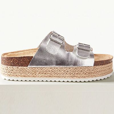 Two Strap Flatform Espadrille from M&S