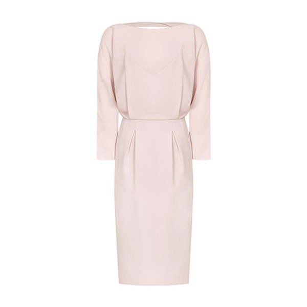 Chiffon-Top Shift Dress from Reiss