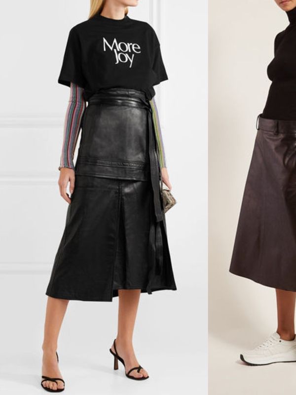 15 Leather Skirts We Love 