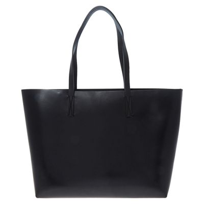 Black Lucida Shopper Bag