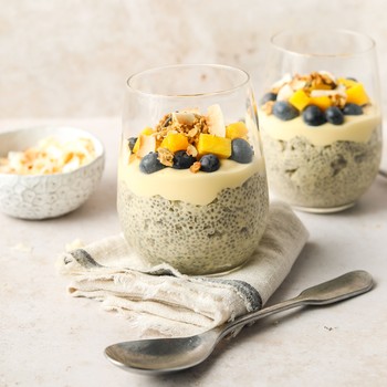 Mango & Passionfruit Chia Pudding