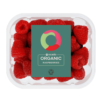 Organic Raspberries from Ocado