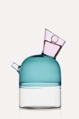 Blue & Pink Oil Bottle from Ichendorf Milano