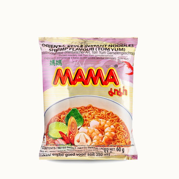 Shrimp Tom Yum Flavour Noodle  from Mama