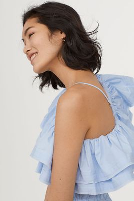 One-Shoulder Blouse from H&M