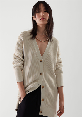 Midi Knitted Cardigan from COS